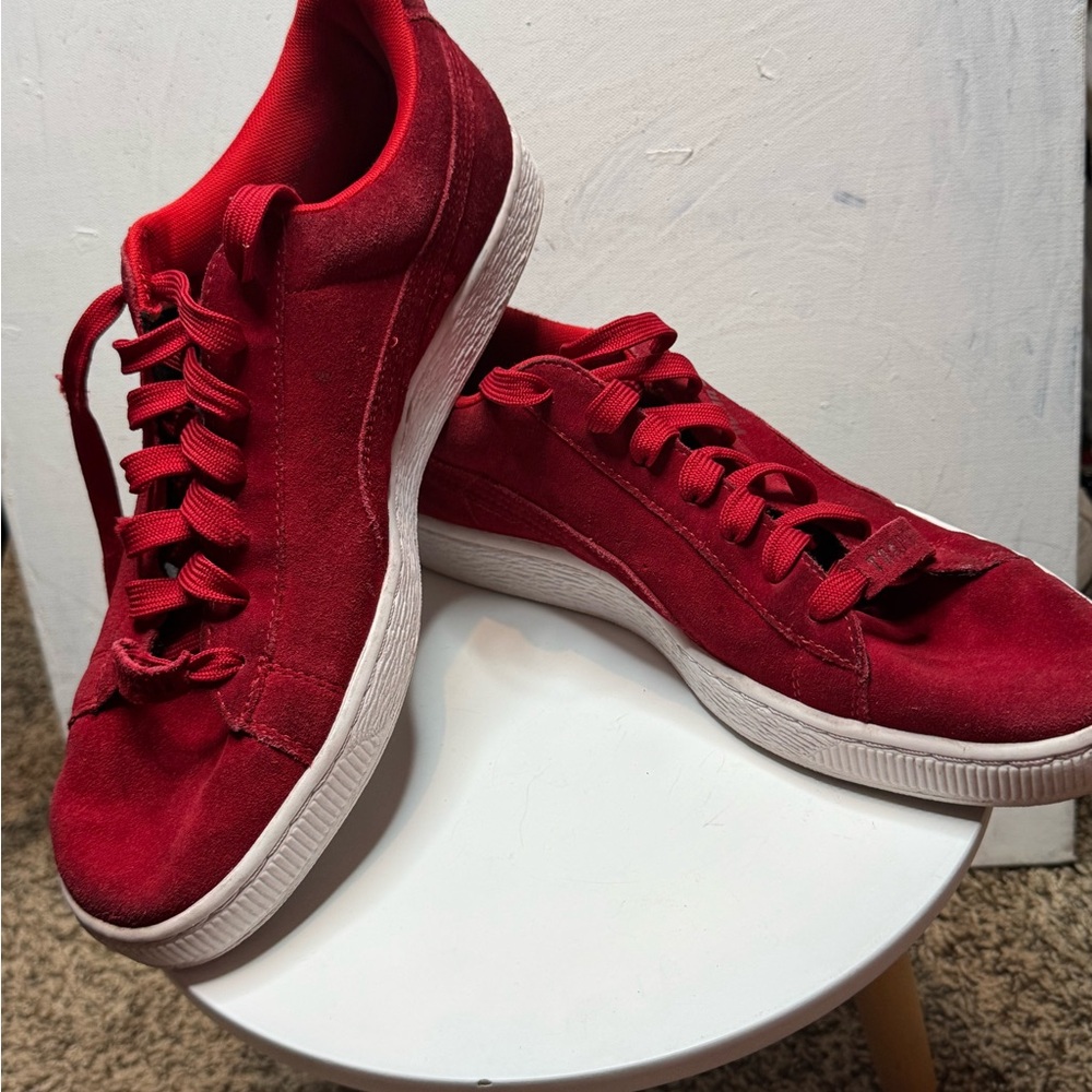 Puma Red Men's Sneakers